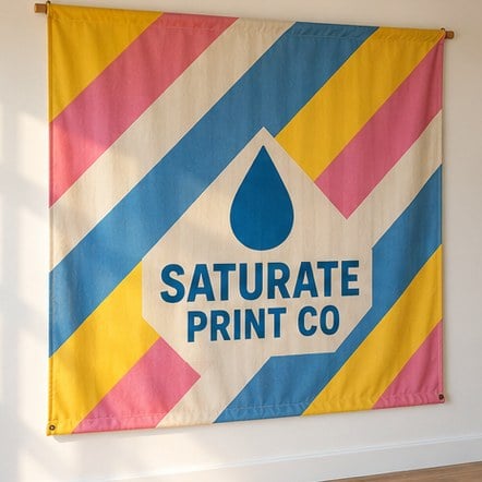 Custom Printed Polyester Tapestries